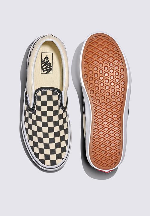 Vans - Classic slip-on - checkerboard/white