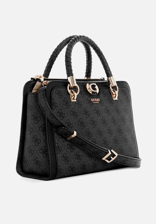 GUESS - Orlina society satchel bag - black