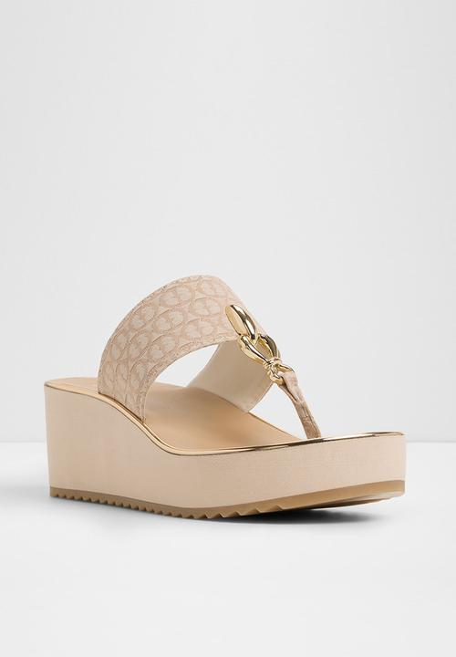 ALDO - Penelopy wedge - cream