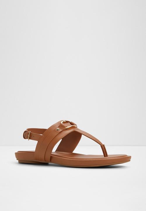 ALDO - Taylen t-bar sandal - medium brown