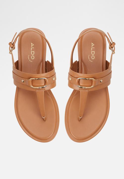 ALDO - Taylen t-bar sandal - medium brown