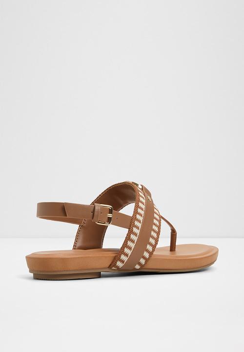 ALDO - Taylen t-bar sandal - medium brown