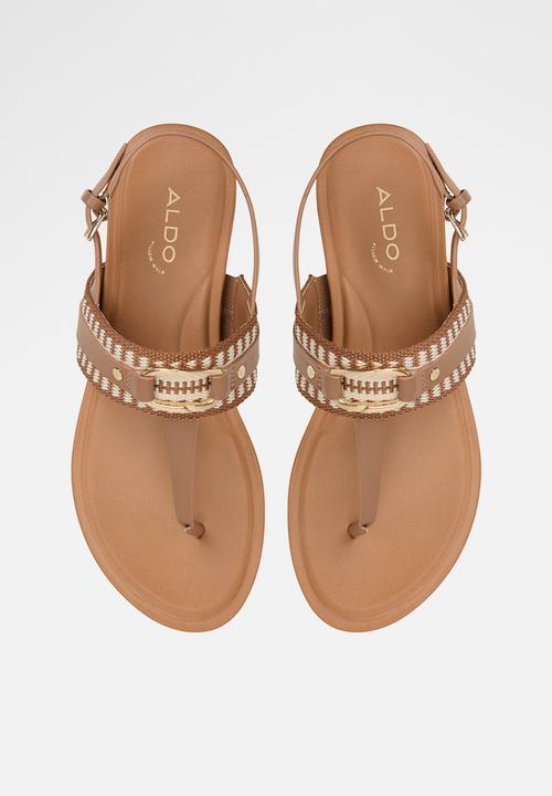 ALDO - Taylen t-bar sandal - medium brown