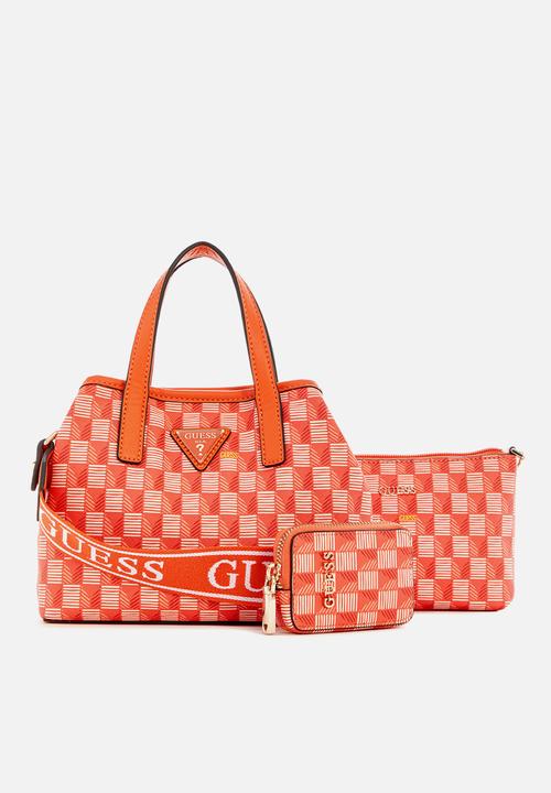 GUESS - G wave mini tote - orange logo