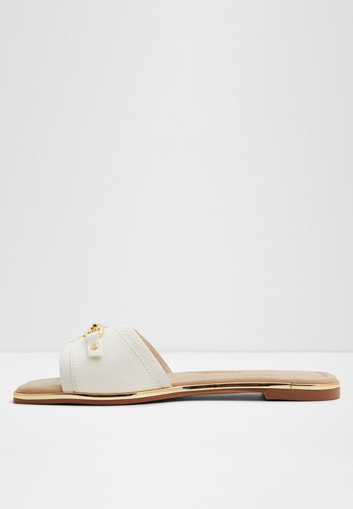 ALDO - Alamassi slide - off white