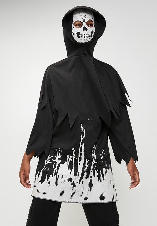 Pop Candy - Skull themed dress up costume - black/white