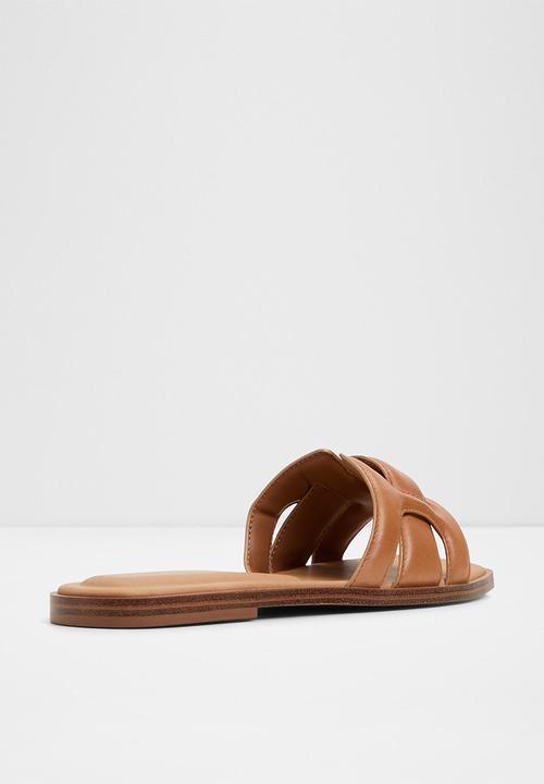 ALDO - Eleny slide - medium brown