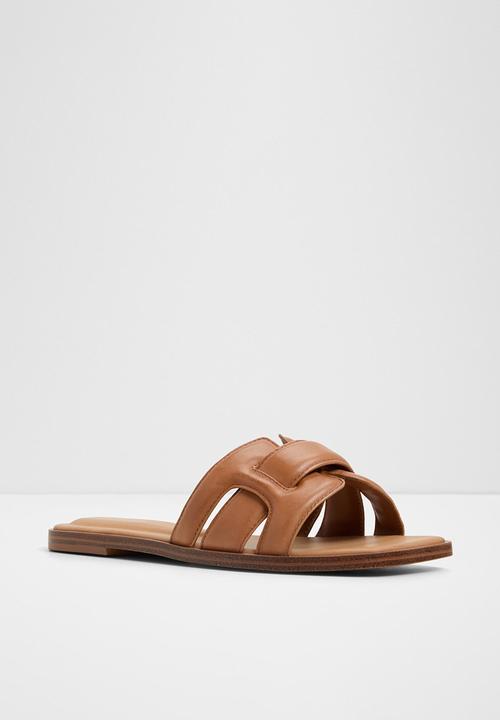 ALDO - Eleny slide - medium brown