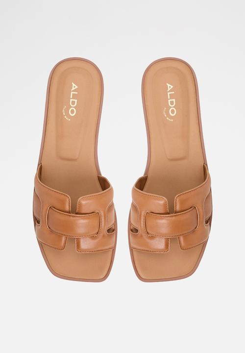 ALDO - Eleny slide - medium brown