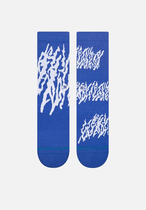 Stance Socks - Glacier Crew - Cobalt blue