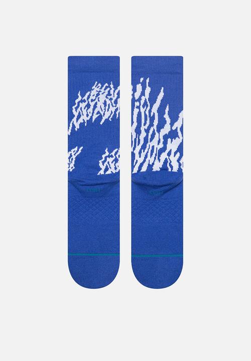 Stance Socks - Glacier Crew - Cobalt blue