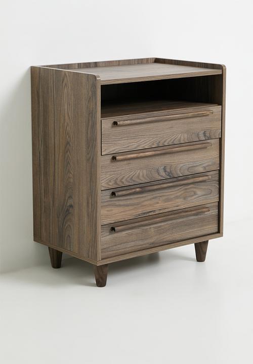 Me&Co - Lisbon 4 Drawer Chest of Drawers - Natural