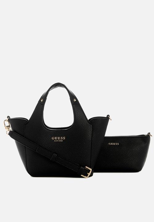 GUESS - Helina mini tote bag - black