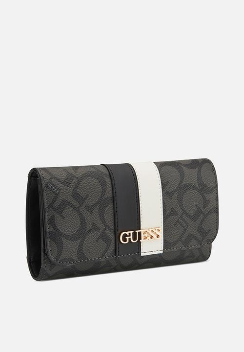 GUESS - Kerry slim clutch bag - black