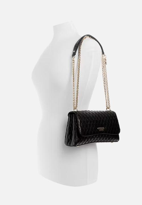 GUESS - Betula convertible crossbody bag - black
