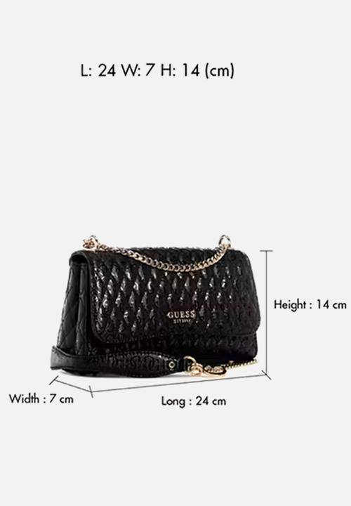 GUESS - Betula convertible crossbody bag - black