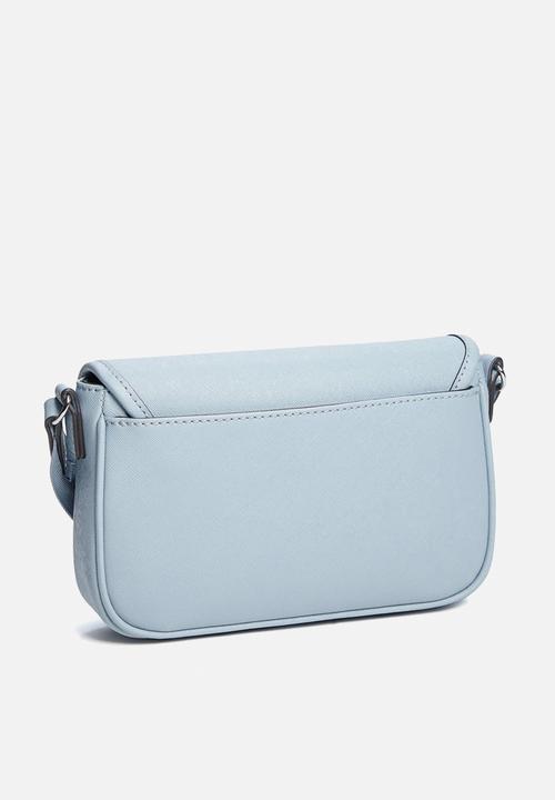 GUESS - Hadding nton mini crossbody bag - blue