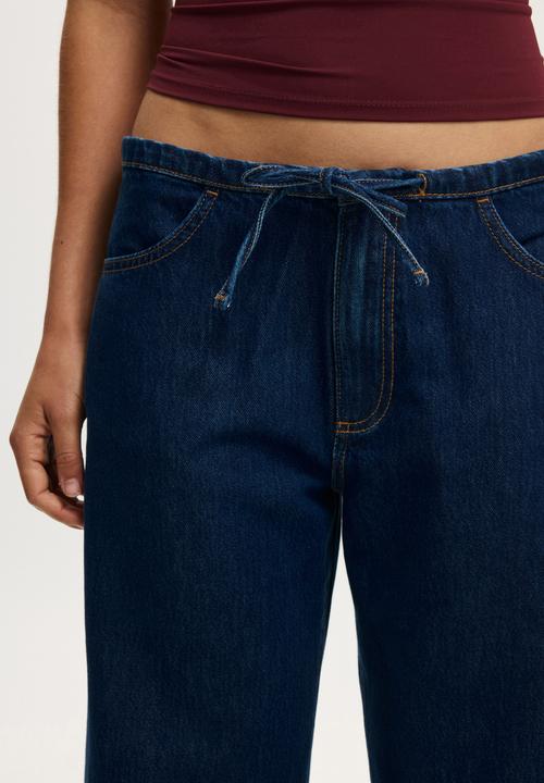 Cotton On - Lyocell wide pant - world blue