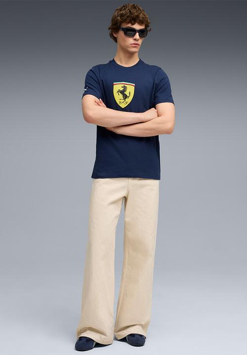 PUMA - Ferrari Sportswear Colored Shield Tee - Persian Blue
