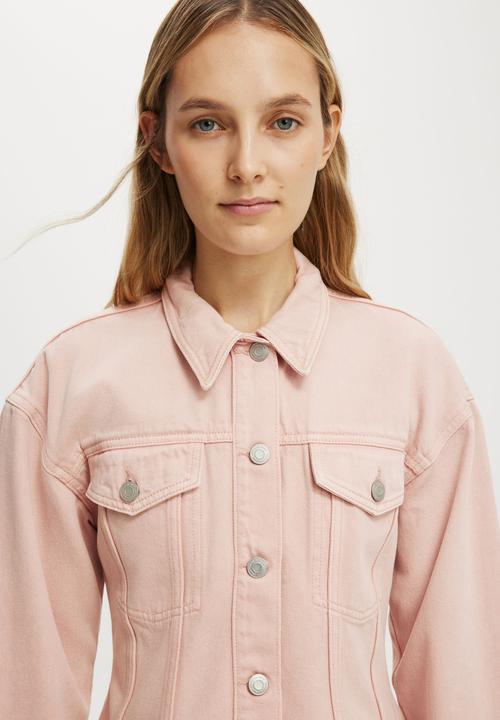 Cotton On - Alva Cinched Denim Jacket - Pretty Please