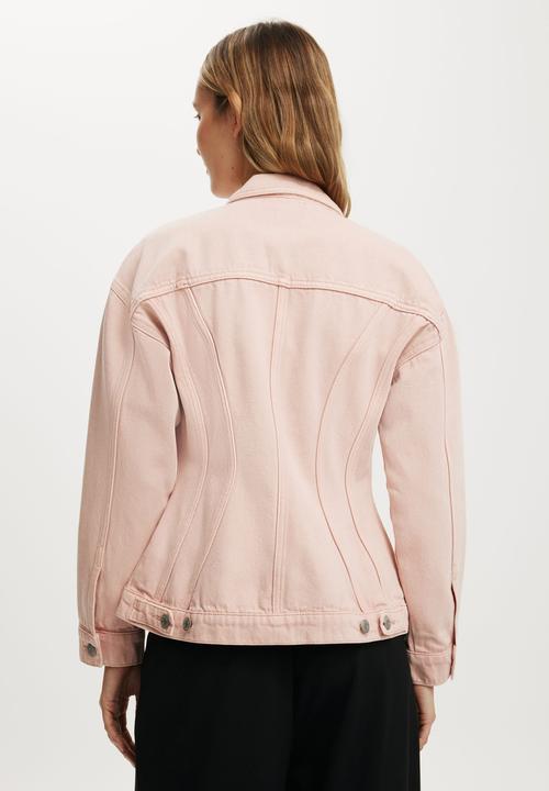 Cotton On - Alva Cinched Denim Jacket - Pretty Please