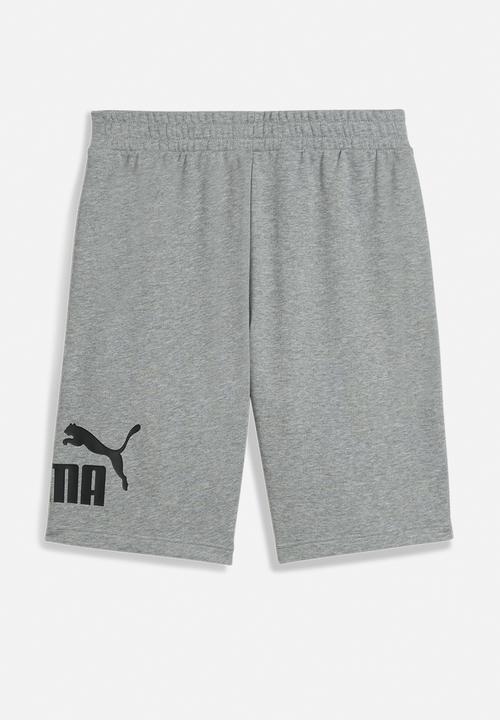 PUMA - ESS Big No. 1 Logo Shorts 10" - Medium Gray Heather