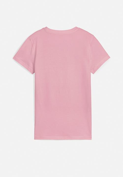 PUMA - ESS METALLIC Tee W Poised Pink-metallic