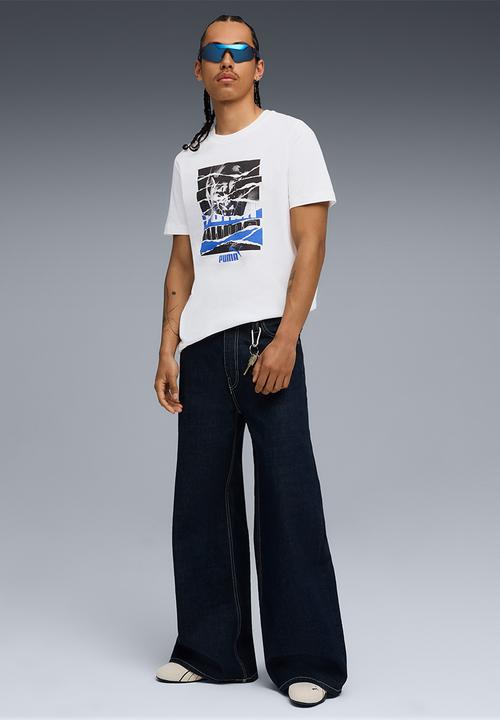 PUMA - GRAPHIC Photoprint Tee - PUMA White