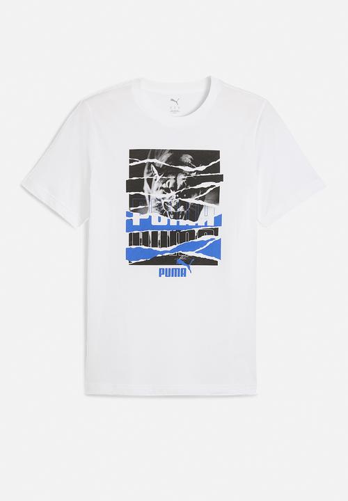 PUMA - GRAPHIC Photoprint Tee - PUMA White