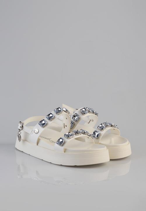 SISSY BOY - Bling platform - white