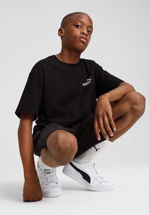 PUMA - Ess Small No. 1 Logo Relaxed Tee B-Puma Black