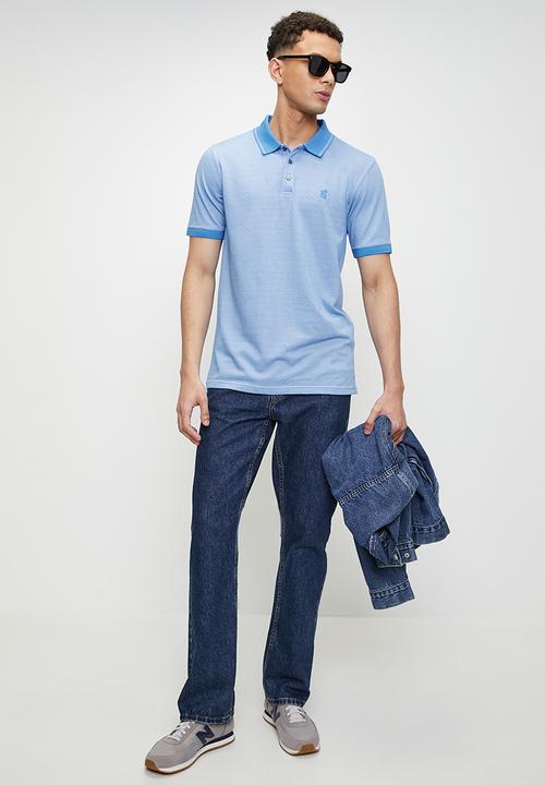 Pringle of Scotland - Dean golfer - blue