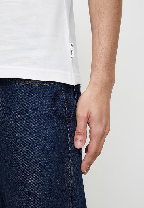 Ben Sherman - Target Tee-Shirt - White/Red Target