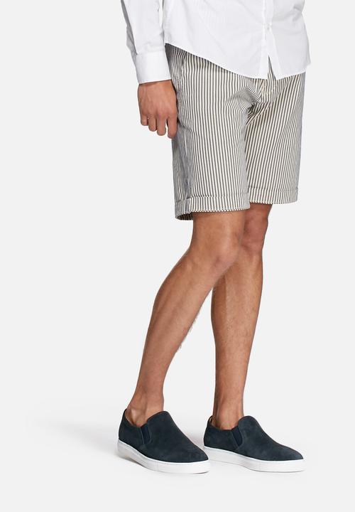 Selected Homme - Paris stripe shorts