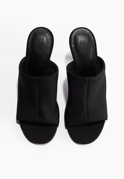 H&M - Heeled sandals - black