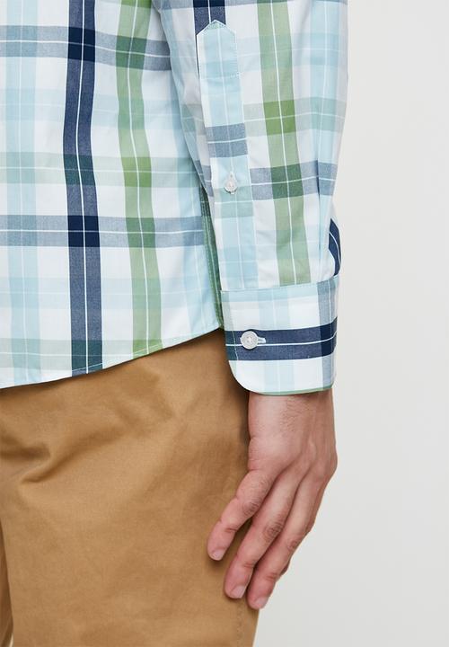 Pringle of Scotland - Collin ls tailored shirt - blue