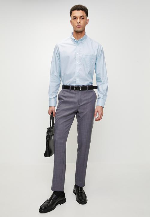 Pringle of Scotland - Roland ls classic shirt - blue