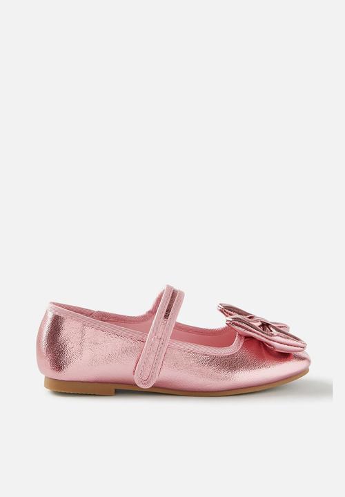 Cotton On - Olivia ballet flat - blush pink/bow