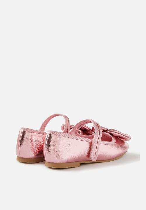 Cotton On - Olivia ballet flat - blush pink/bow