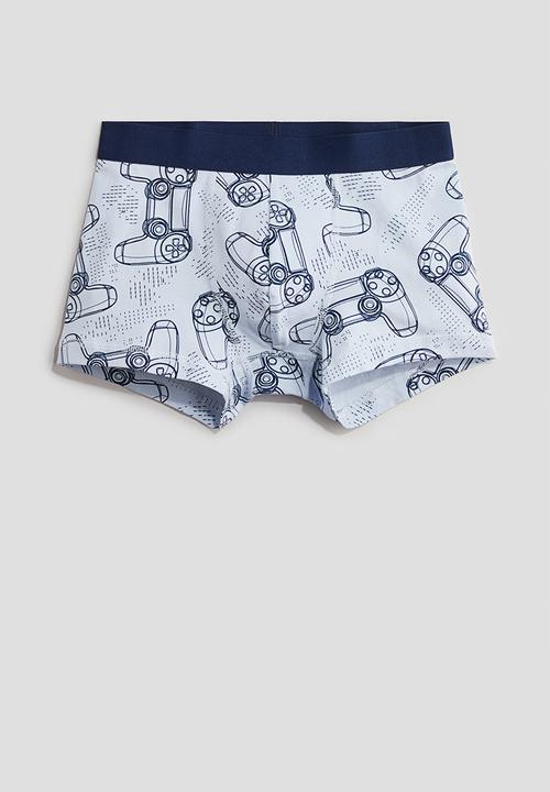 H&M - 5-Pack trunks - blue/game controllers