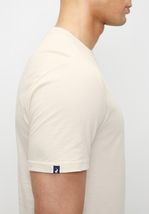 POLO - Lucas essential short sleeve T-shirt - stone	