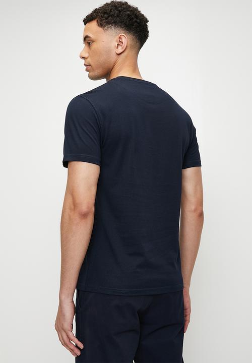 POLO - Cole hd print short sleeve T-shirt - navy	