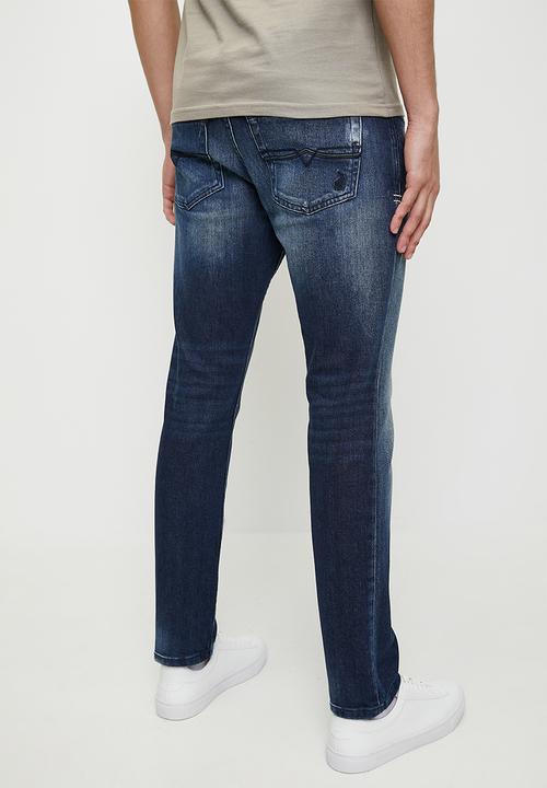 POLO - Sydney pjc slim leg denim - medium wash	