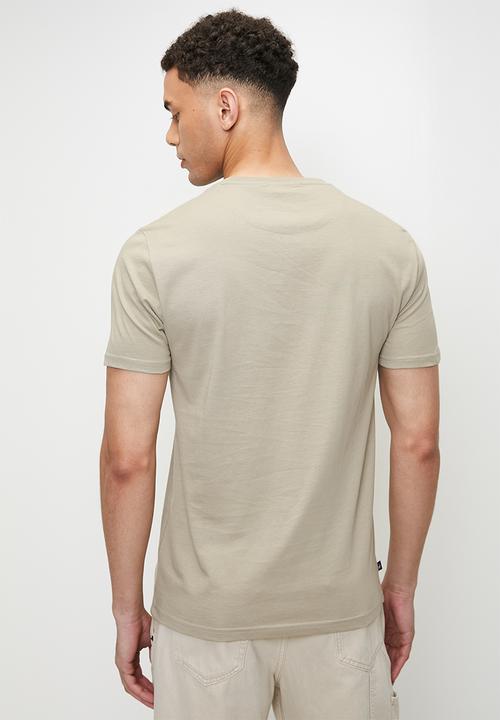 POLO - Daxton logo short sleeve T-shirt - stone