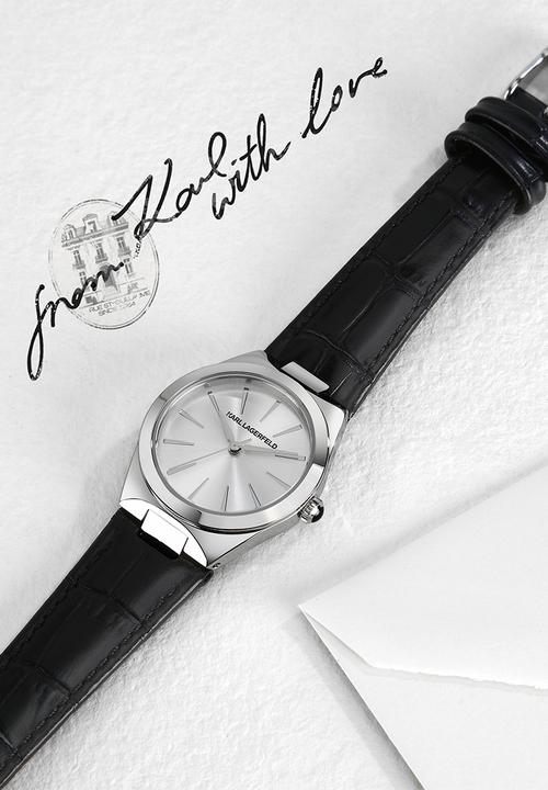 Karl Lagerfeld - Hamburg R0551105501 - black & silver