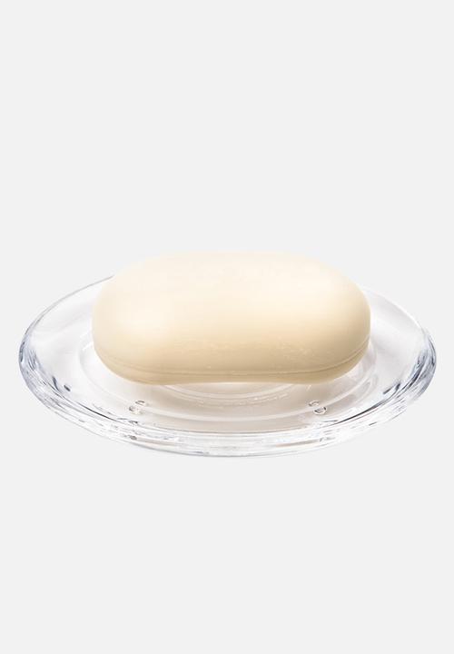 Umbra - Droplet Soap Dish -Clear