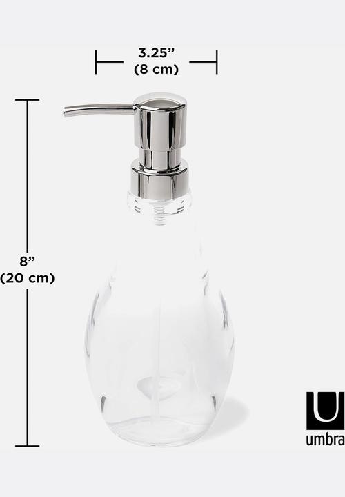 Umbra - Droplet Soap Dish - Clear