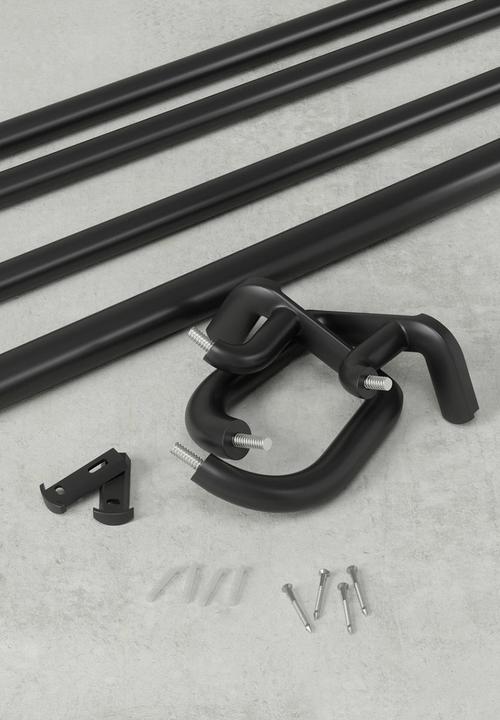 Umbra - Twilight expandable double curtain rod - black