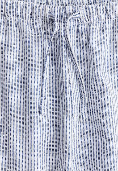 H&M - Pull-on trousers - blue striped 