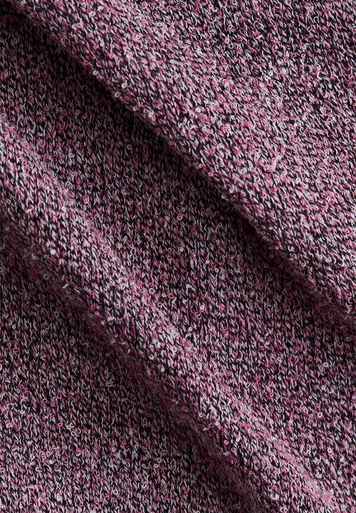H&M - Knitted ruched-detail skirt - pink marl